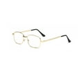 thumbnail image 3 of 2 Pairs Mens Womens Metal Frame Clear Lens Reading Glasses Fashion Classic Readers +2.25, 3 of 6