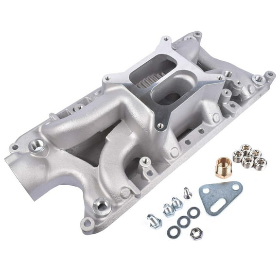 Mustrod DM-3214 Aluminum Intake Manifold for Ford Small Block Windsor V8 4.3L 1962-01