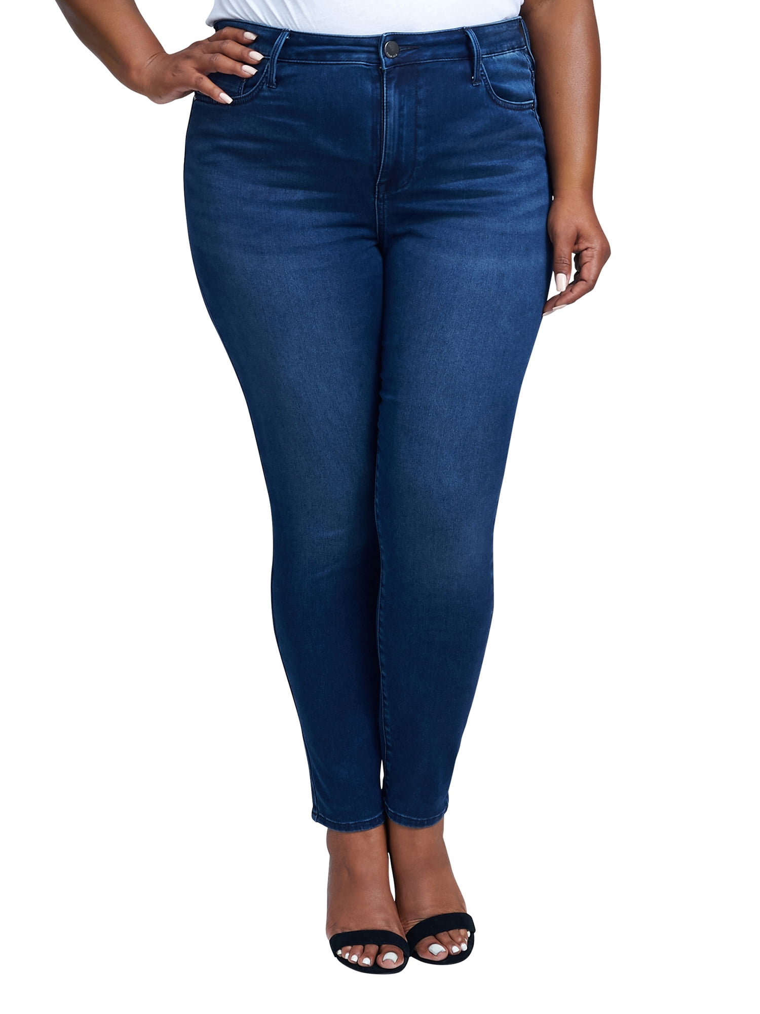 ultra high waisted jeans plus size