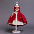 thumbnail image 3 of Vestido infantil, vestido de princesa, vestido de niña, vestido de malla hinchada, ropa de rendimiento para jardín de infantes, chaleco de verano, 3 of 5