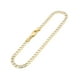 thumbnail image 2 of Hermoso Pulso Barbada Diamantada 4 mm Oro Sólido 14k amarillo 00, 2 of 3