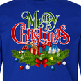 thumbnail image 4 of Inktastic Merry Christmas Long Sleeve Youth T-Shirt, 4 of 5