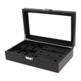 thumbnail image 4 of reloj de lujo con caja de almacenamiento, vitrina para Negro Zulema Estuche de almacenamiento para relojes, 4 of 7