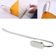 thumbnail image 2 of facefd Swan Neck Bookmark Smooth Hook Handmade for Crafting Cute for Gift Silver, 2 of 5
