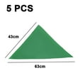 thumbnail image 2 of Bandanas pour Chiens Lavables en Coton Triangle Foulards Réversibles pour Petits Moyens Grands Animaux, 2 of 5