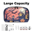 thumbnail image 3 of Halloween Travel Case Storage Box Charger Case Organizer Cord Storage Organizer Box - Oxford Fabric Waterproof Electronic Digital Accessories Organizer Case, 5.9x9.44x3.14 in, 3 of 6