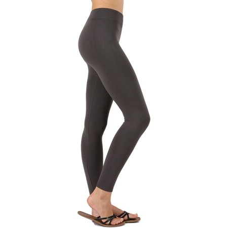 Red Waist - KOGMO Womens Premium Seemless Leggings with High Waist (Multi Colors)