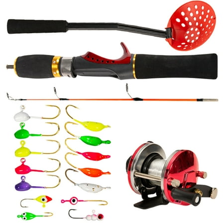AITOCO Fishing Rod Combo Telescoping Fishing Pole Travel Kit Complete Portable Baitcast Accessories Spincast Angling Gear for Beginner Adults benchmark