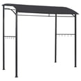 thumbnail image 5 of vidaXL BBQ Gazebo 84.6"x59.1"x86.6" Anthracite Steel, 5 of 7