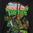 thumbnail image 2 of Tales of the Teenage Mutant Ninja Turtles Sewer Squad Adult Pull-Over Hoodie, Black, 5X-Large, 2 of 5