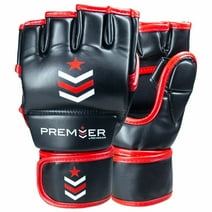 Premier Deluxe MMA Glove - Black/Red