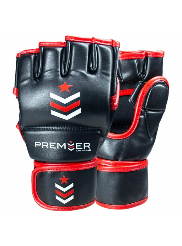 Premier Deluxe MMA Glove - Black/Red