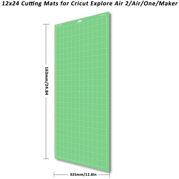 DIYIT Standardgrip Cutting Mat for Cricut Maker 3/Maker/Explore 3/Air  2/Air/One(3 Mats), Standard Grip Cutting Mats 12x24 Inch for DIY Projects :  : Home
