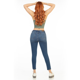 thumbnail image 5 of Pantalón Mujer Mezclilla Stretch Jeans Basico Push Up Dama azul acero 13, 5 of 5