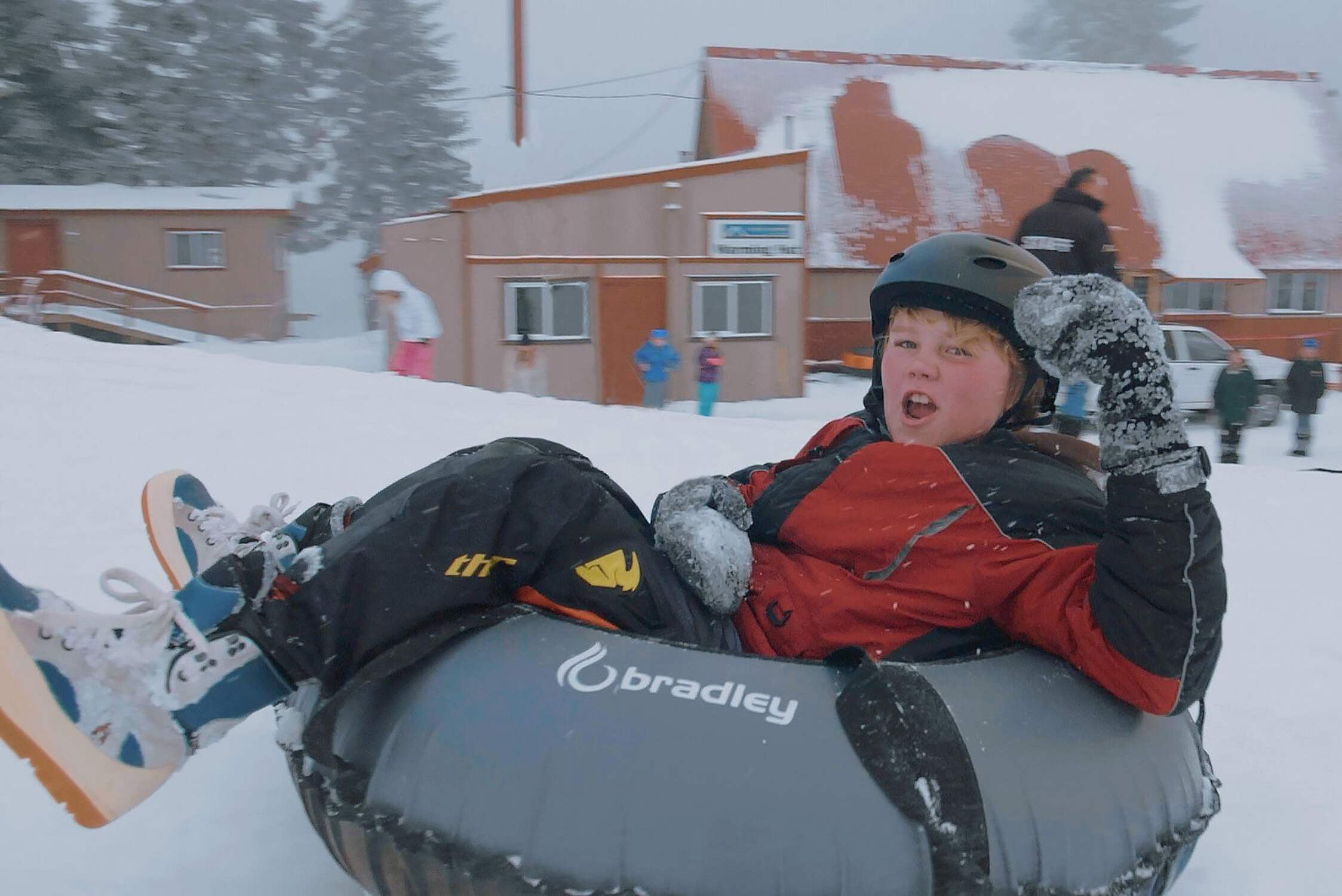 Bradley Bradley Snow Tubes with 50" Heavy Duty Cover | 2 Pack Inflatable Sledding Tubes