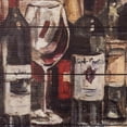 thumbnail image 3 of SoHome Cozy Living Wine Collection Anti-Fatigue Kitchen Mat, Brown/Red, 17.5"x30", 3 of 9