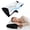 Black, variant on Nalqet 24.4×14.6 inch Memory Foam Cervical Neck Pillow – Provides Effective Pain Relief, Extremely Comfort, and Ergonomic Support for Side/Back/Stomach Sleepers, Grey