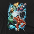thumbnail image 2 of JLA T-Shirt Electric Team Unisex Graphic Tee For Men & Women, 2 of 7