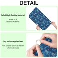 thumbnail image 4 of Blue Christmas Snowflake Pattern Dish Drying Mat for Kitchen 1 Pack, Ultra Absorbent Microfiber Dishes Drainer Mats,18x24in(46x61cm), 4 of 4