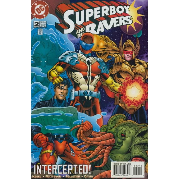 Superboy And the Ravers #2 VF ; DC Comic Book