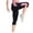 Pink, variant on Pants Plus Size,Womens High Waist Yoga Workout Capris Leggings Side Pockets Pants Cropped Trousers
