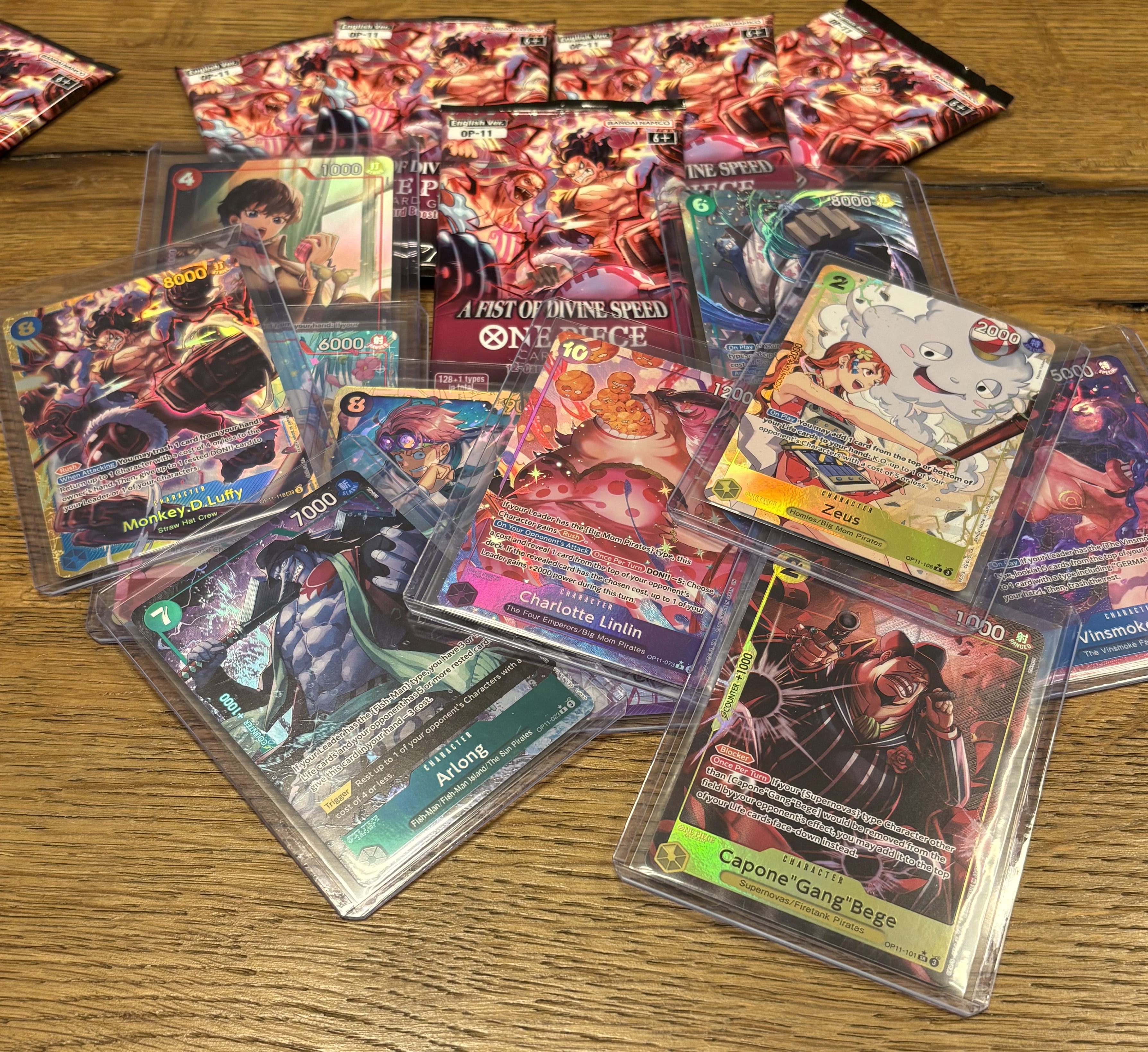 One Piece Trading Card Game A Fist of Divine Speed Booster Pack