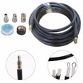 thumbnail image 2 of Kit de Jet d'Égout de 15M Nettoyeur de Drain de Laveuse à Pression Buse Rotative, 2 of 8