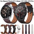 thumbnail image 2 of Replacement 22mm Smart Watch Strap For Huawei GT3 SE GT 3 4 46mm Wristband Huawei GT 2 GT2 Pro 46mm Sport Leather Bracelet Bands black 2 22mm GT Runner 46mm, 2 of 6
