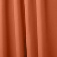 thumbnail image 4 of Exclusive Home Curtains Indoor/Outdoor Solid Cabana Tab Top Curtain Panel Pair, 54x120, Mecca Orange, 4 of 7