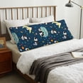 thumbnail image 6 of Naloa Space Sleeping Panda Super Soft 20x60 Body Pillow Case,Long Side Hidden Zipper（PILLOWS ARE NOT INCLUDED）, 6 of 6