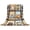 Blue Brown, variant on Watercolor Coffee Throw Blanket for Couch, Soft Lightweight Flannel Fleece Blanket, Retro Coffee Patchwork Microfiber Plush All Season Decorative Blankets Gifts for Sofa Office Lap 30"x40"