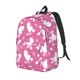 thumbnail image 1 of Easygdp Cute Poodle Dog Mochila de Lona Resistente para Laptop, Compatible con Laptops de 15 a 17 pulgadas, Ideal para Escuela, Trabajo y Viajes-Small, 1 of 5