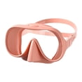 thumbnail image 1 of Máscara de buceo de buceo Suceo de buceo Equipo de máscara templado de la lente de vidrio Adultos Máscara de buceo de snorkel para deportes acuáticos Rosa, 1 of 8