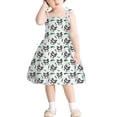 thumbnail image 2 of Little Girl Dresses Sleeveless Strap Summer Beach Dresses Casual Clothes Kids Sundress,Size 2 Years-3 Years, 2 of 4