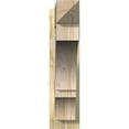 thumbnail image 2 of Ekena Millwork 6"W x 24"D x 24"H Balboa Rough Sawn Arts and Crafts Outlooker, Douglas Fir, 2 of 4