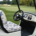 thumbnail image 6 of Pzuqiu Sea Turtle Golf Cart Seat Cover Set -Breathable, Washable & Universal Fit for 2-Seater Golf Carts, Outdoor Golf Accessories, 6 of 10