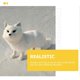 thumbnail image 2 of Stuffed Animals Kids Plush Fox Doll Fur Animal Toys Fox Toys Arctic Fox Ornament, 2 of 3