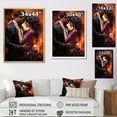 thumbnail image 4 of Designart "Intense Tango Passion in Music II" Entertainment Floater Framed Wall Decor, 4 of 7