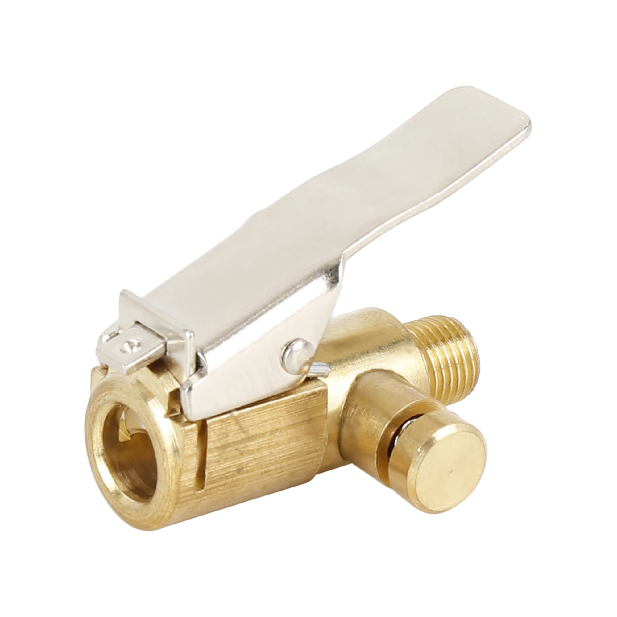 Car Bike Locking Tire Chuck Clip Air Inflator Compressor Pump Adapter