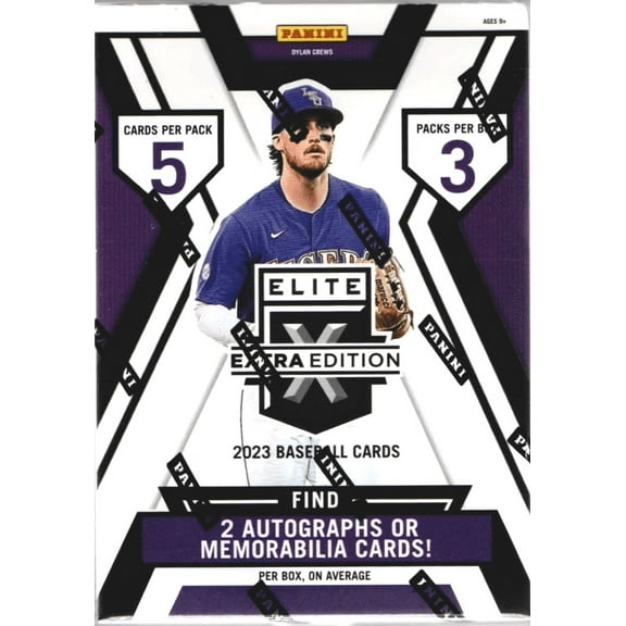 2023 Panini Elite Extra Edition Baseball Blaster Box Trading Cards