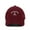 Burgundy, variant on Quarantine and Chill Baseball Cap Embroidered Cotton Adjustable Dad Hat Light Grey