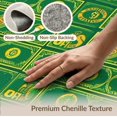 thumbnail image 6 of ODIKA 6'x9' Washable Area Rug Graphic Cartoon Funky Stacks Warning Text Bathroom Men for Dining Room, Under Table, Office Décor, Non-Slip Chair-Friendly, 6 of 7