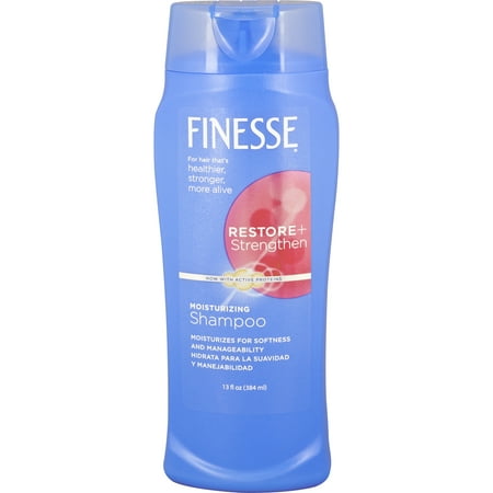 Finesse Restore + Strengthen Moisturizing Shampoo, 13 Oz (Best Shampoo To Strengthen Hair)
