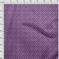 thumbnail image 4 of oneOone Tissu Velours Violet Abstrait Matériel de Couture Imprimé Tissu au Mètre 58 Pouces de Large, 4 of 5