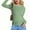 Green, variant on Womens Long Sleeve Shirts Basic Going Out Tops Slim Tshirt - Fitting Fashion Stretch Shirt Fall Trendy 2025 Workout Sport Outfits Y2k Clothes