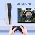 thumbnail image 2 of Kuymtek Divisor de concentrador USB de 4 puertos para PlayStation 5 4 Xbox One S Series X Nintendo Switch Kuymtek Componentes de la computadora, 2 of 9