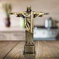 thumbnail image 4 of Brazil Landmarks Model, Wrought Iron Vintage Christ Statue Model, Souvenir Model Office Ornament For Gift Home, 4 of 8