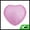 Purple, variant on Unique Bargains Portable Heart Shaped Makeup Mirror Pink 1 Pc