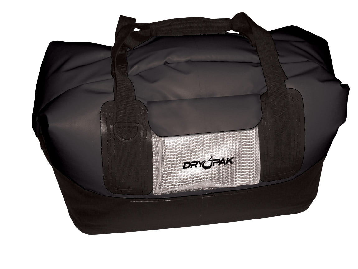 DRY PAK Waterproof Duffel Bag, LG, Black - 0 - 0