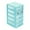 Sky Blue, variant on LSLXA Plastic Cosmetics Storage Cases With 4 Drawer Adjustable Tier Clear Desktop Storage Box For Jewelry Pill Key Small Craft Organizer Red L